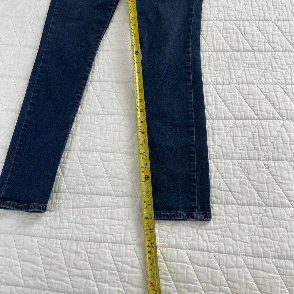 Refuge Girls Skinny Jeans Size 6 Blue Dark Wash Stretch Denim Slim Fit 26